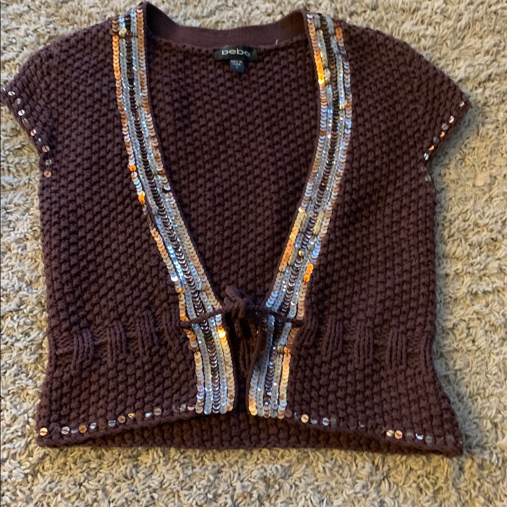 Bebe sweater vest